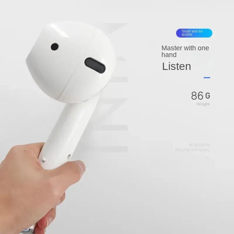 Wacky Bluetooth speaker unique design held in hand showing compact and lightweight features